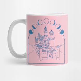 Castle On A Cloud - Blue Mug